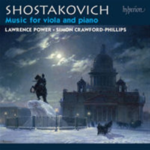 Cover for Powercrawfordphillips · Shostakovichmusic For Viola Piano (CD) (2012)