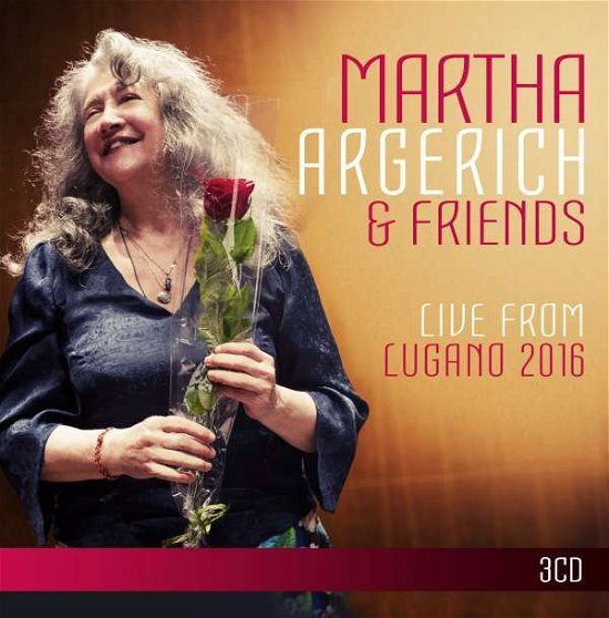 Cover for Martha Argerich &amp; Friends · Martha Argerich &amp; Friends-live from Lugano (CD) (2017)