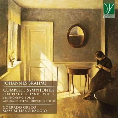 Cover for Greco, Corrado / Massimiliano Baggio · Brahms: Complete Symphonies Vol.1 (CD) (2021)