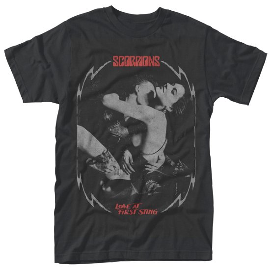 Cover for Scorpions · Love at First Sting (T-shirt) [size S] [Black edition] (2016)