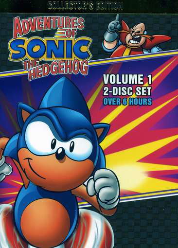 Cover for Adventures of Sonic the Hedgehog: Vol 1 (DVD) (2017)