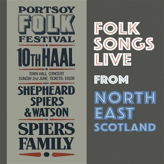 Cover for Folk Songs &quot;live&quot; From North-East Scotland (CD) (2020)