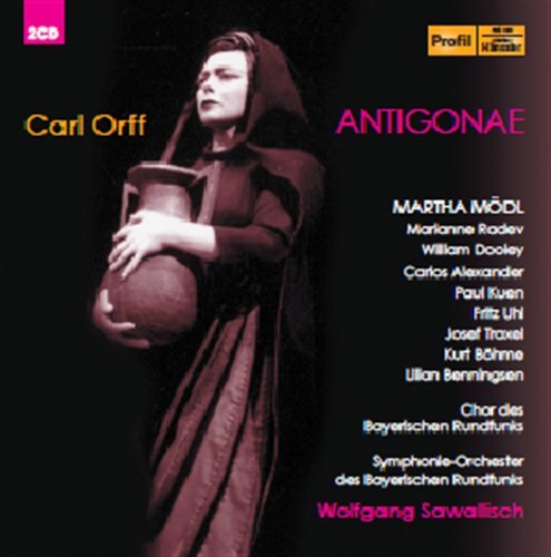Cover for Orff Carl · Antigonae (CD) (2010)