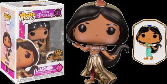 Cover for Disney: Funko Pop! · Ultimate Princess - Jasmine (Gd) With Pin (MERCH)