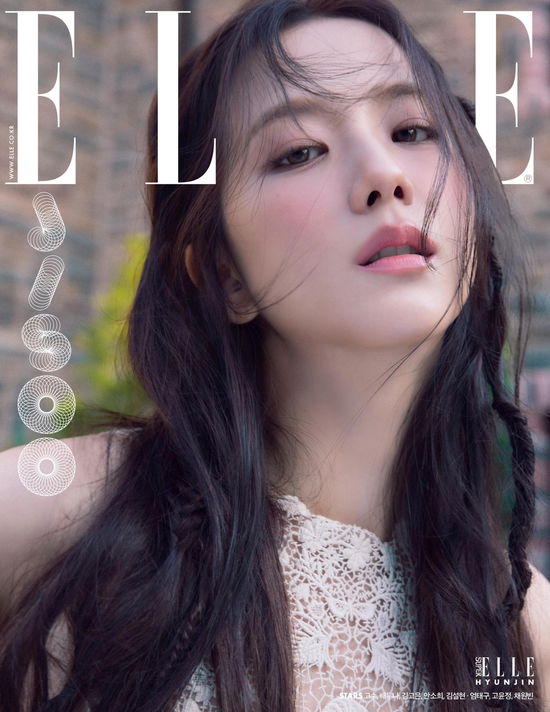 Cover for JISOO (BLACKPINK) · Elle Korea December 2024 (Zeitschrift) [B edition] (2024)