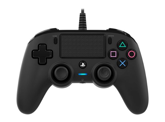 Cover for Playstation 4 · Nacon Wired Compact Controller [Black] /Ps4 (SPEL) (2018)