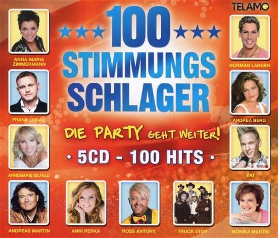 Cover for 100 Stimmungsschlager,die Party Geht Weiter (CD) (2017)