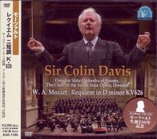 Cover for Sir Colin Davis · Wolfgang Amadeus Mozart Requiem in D Minor Kv626 (MDVD) [Japan Import edition] (2006)