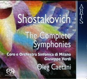 Cover for Dmitri Shostakovich · Complete Symphonies (CD) [Box set] (2013)