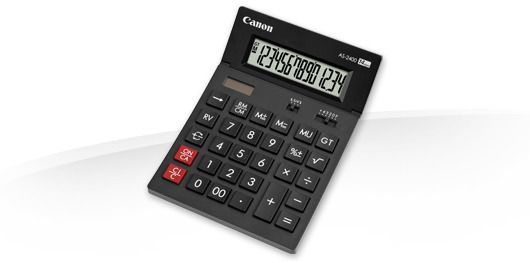 Cover for Canon As · Canon As-2400 14-Digit Desktop Calculator (MERCH)