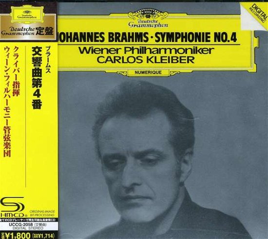 Cover for Carlos Kleiber · Brahms: Symphony No. 4 (CD) (2011)