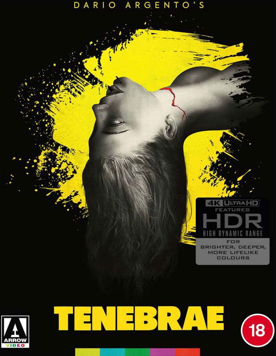 Tenebrae - Tenebrae - Films - ARROW VIDEO - 5027035024653 - 5 augustus 2022