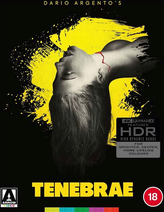 Tenebrae - Tenebrae - Elokuva - ARROW VIDEO - 5027035024653 - perjantai 5. elokuuta 2022