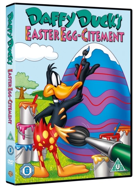 Cover for Daffy Duck's Easter Egg-Citement · Looney Tunes - Daffy Ducks Easter Egg-Citement (DVD) (2020)