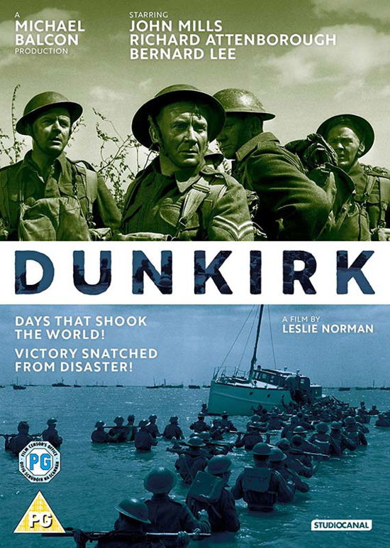 Cover for Dunkirk [edizione: Regno Unito · Dunkirk (DVD) (2017)