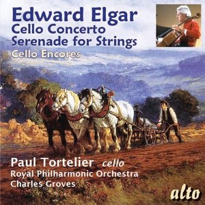 Cover for Paul Tortelier (Cello) Rpo / Groves · Elgar: Cello Concerto / Serenade / Dvorak Romance / Tchaik: Rococo Vars (CD) (2015)