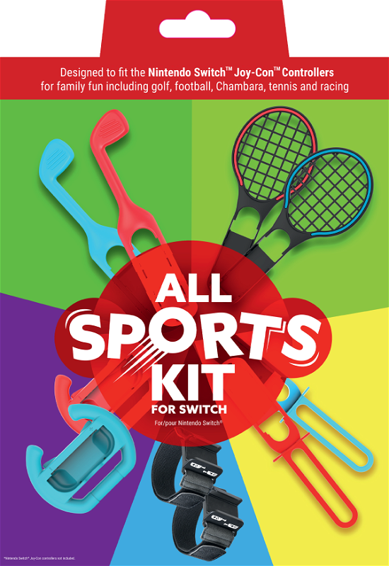 Cover for Excalibur Games · All Sports Kit For Switch (MERCH) (2022)