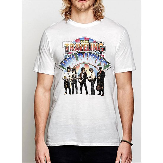 Cover for Traveling Wilburys - The · The Traveling Wilburys Unisex T-Shirt: Band Photo (T-shirt) [size S] [White - Unisex edition]