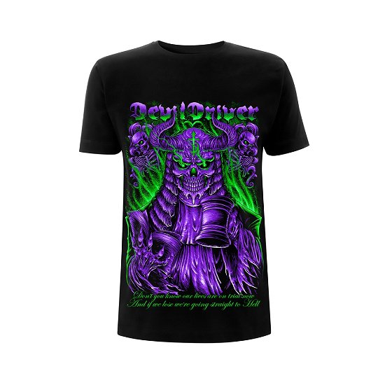Cover for Devildriver · Judge Neon (T-shirt) [size S] [Black edition] (2019)