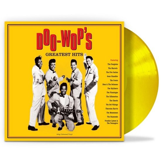 Cover for Doo-wop's Greatest Hits / Various · Doo-Wops Greatest Hits Yellow Vinyl (LP) (2024)