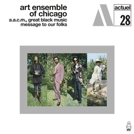Cover for Art Ensemble of Chicago · Message To Our Folks (Green Marbled Vinyl) (LP) (2024)