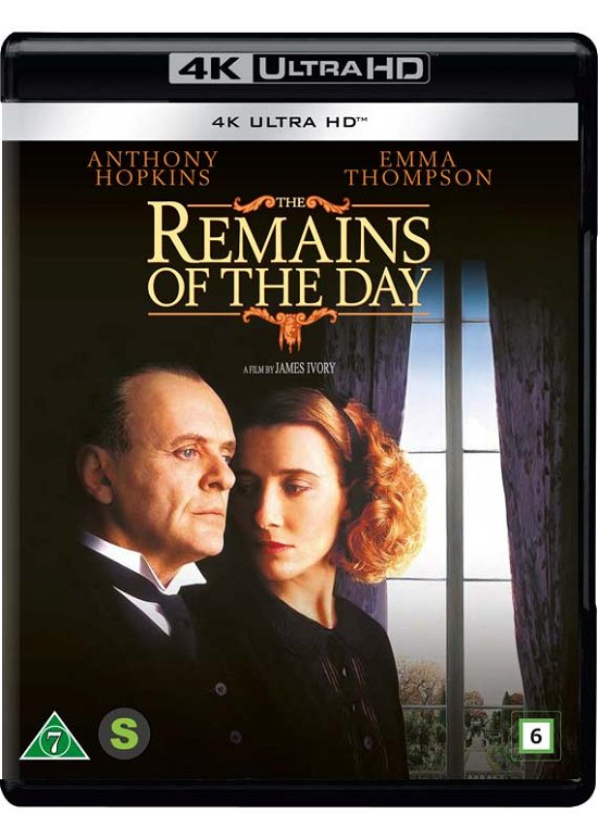 The Remains of the Day -  - Elokuva - Sony - 7333018025653 - maanantai 27. helmikuuta 2023