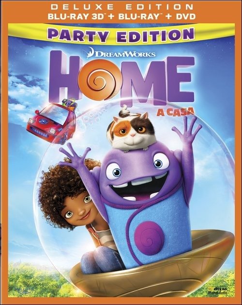 Home - a Casa (3d) (Deluxe Edition) (Blu-ray 3d+blu-ray+dvd) - Home - Film - 20TH CENTURY FOX - 8010312115653 - 9. juli 2015