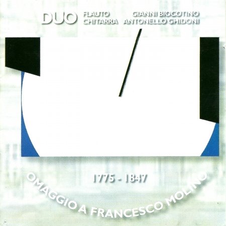 Cover for Biocotino Gianni / Ghidoni Antonello · Omaggio a Francesco Molino 1775 - 1847 (CD) (2004)