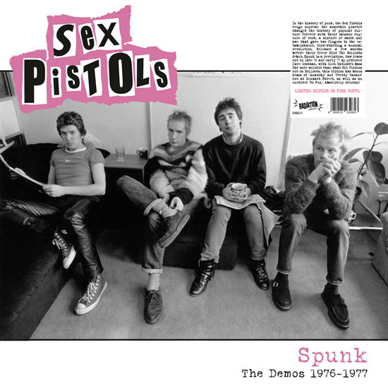Cover for Sex Pistols · Spunk The Demos 1976-1977 (Pink Vinyl) (LP) (2022)