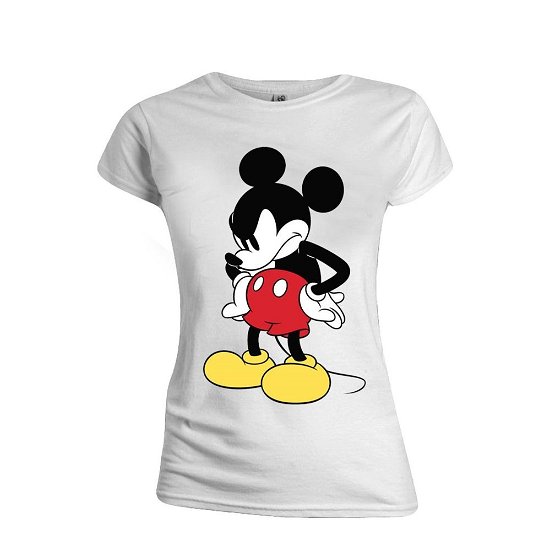 Disney - T-shirt - Mickey Mouse Mad Face - Girl (s - Disney - Merchandise -  - 8720088270653 - February 7, 2019