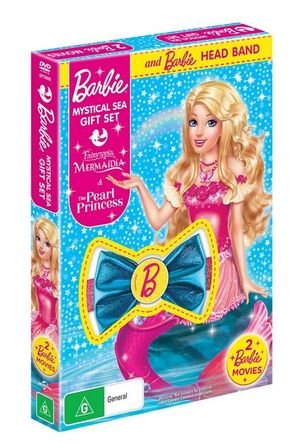 Cover for N/a · Barbie in the Pearl Princess / Barbie Mermaidia / Barbie Mystical Sea Pack + Gift with Purchase (DVD) (2018)