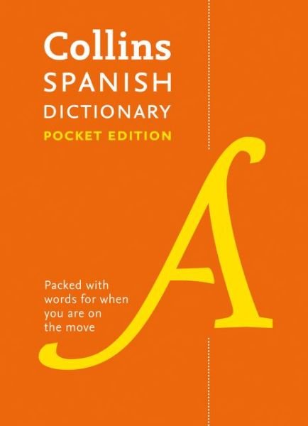 Cover for Collins Dictionaries · Spanish Pocket Dictionary: The Perfect Portable Dictionary - Collins Pocket (Paperback Bog) [8 Revised edition] (2016)