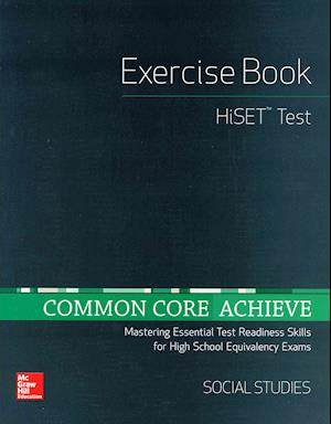 Cover for Contemporary · Common Core Achieve Hiset Exercise Book: Social Studies (Paperback Book) (2014)