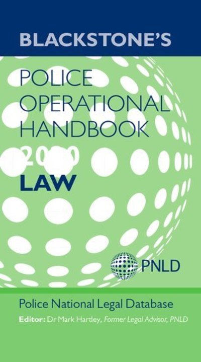 Cover for Police National Legal Database (PNLD) · Blackstone's Police Operational Handbook 2020: Law (Paperback Book) (2019)