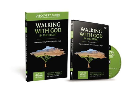 Walking with God in the Desert Discovery Guide with DVD: Experiencing Living Water When Life is Tough - That the World May Know - Ray Vander Laan - Książki - HarperChristian Resources - 9780310880653 - 29 września 2015