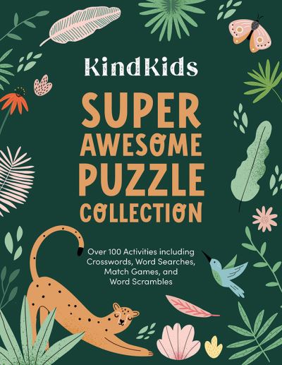 Cover for Better Day Books · KindKids Super Awesome Puzzle Collection: Over 100 Activities including Crosswords, Word Searches, Match Games, and Word Scrambles (Pocketbok) (2024)