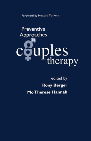 Cover for Rony Berger · Preventive Approaches in Couples Therapy (Taschenbuch) (2014)