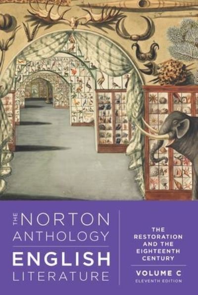 Cover for Noggle, James (Wellesley College) · The Norton Anthology of English Literature: The Restoration and the Eighteenth Century (Bog) [Eleventh edition] (2024)