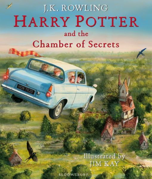 Harry Potter and the Chamber of Secrets: Illustrated Edition - J. K. Rowling - Kirjat - Bloomsbury Publishing PLC - 9781408845653 - tiistai 4. lokakuuta 2016