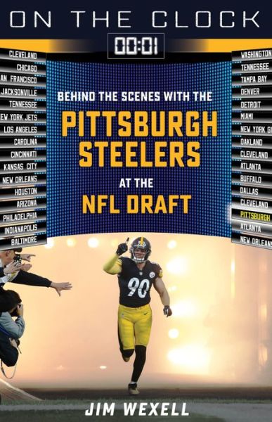 Cover for Jim Wexell · On the Clock: Pittsburgh Steelers: Behind the Scenes with the Pittsburgh Steelers at the NFL Draft (Paperback Book) (2022)