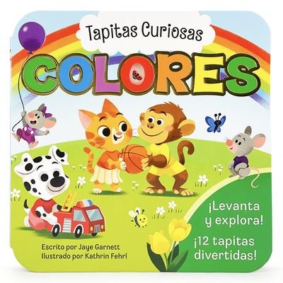 Cover for Cottage Door Press · Peek-A-Flap Colores / Peek-a-Flap Colors (Book) [Spanish edition] (2023)