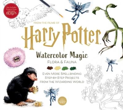 Cover for Tugce Audoire · Harry Potter: Watercolor Magic: Flora &amp; Fauna - Harry Potter (Paperback Book) (2022)