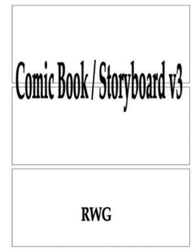Cover for Rwg · Comic Book / Storyboard v3 (Taschenbuch) (2019)