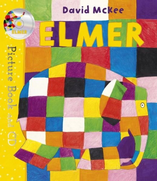 Cover for David McKee · Elmer: Picture Book and CD - Elmer Picture Books (Paperback Bog) (2017)