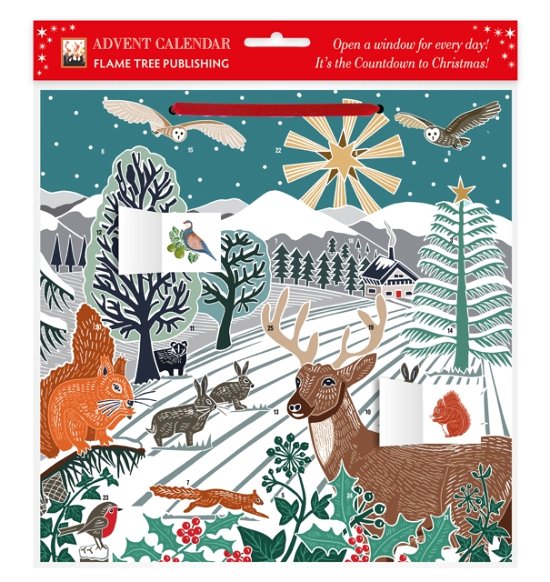 Kate Heiss: Winter Wonderland Advent Calendar (with stickers) (Calendar) [New edition] (2024)