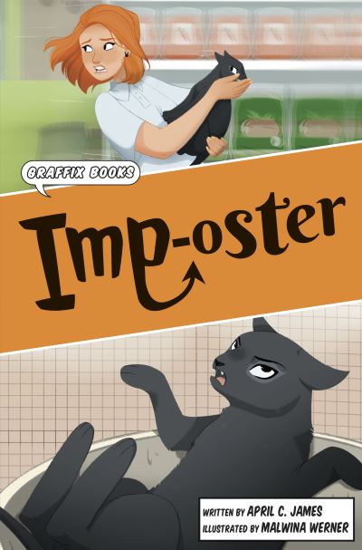 Cover for April C. James · Imp-oster: Graphic Reluctant Reader - Maverick Graphic Reluctant Readers (Paperback Book) (2023)