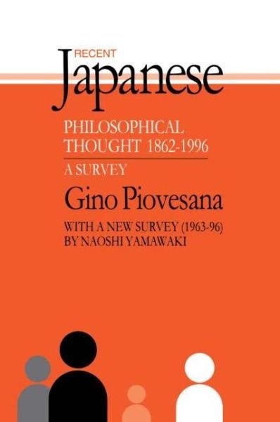 Cover for Gino K. Piovesana · Recent Japanese Philosophical Thought 1862-1994: A Survey (Hardcover Book) [3 Rev edition] (1997)