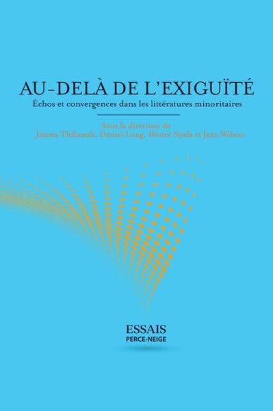 Cover for Collective · Au-dela de l'exiguite (Paperback Book) (2016)