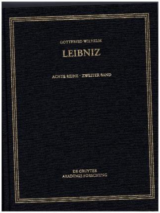 Sämtl.Schriften..2/1668-1676 - Leibniz - Książki -  - 9783110399653 - 7 listopada 2016