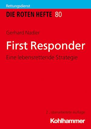 Cover for Nadler · First Responder (Book) (2023)